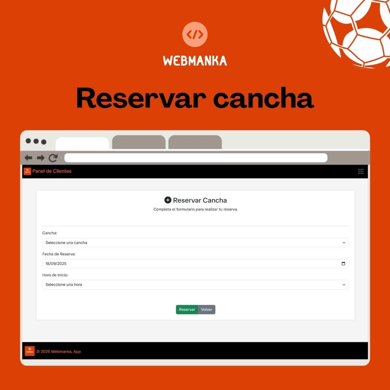 Sistema de reservas para canchas - Image 7