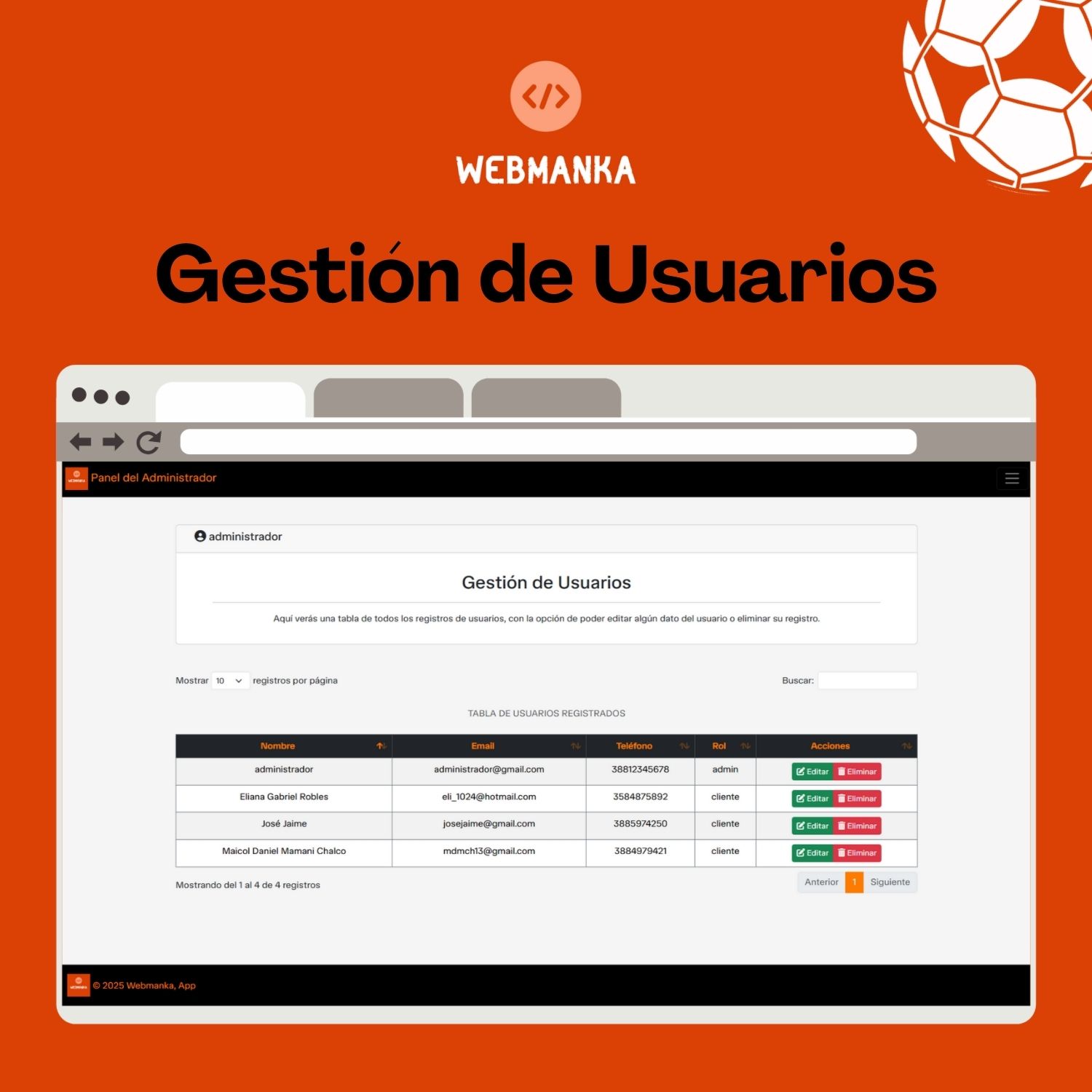 Sistema de reservas para canchas - Image 10